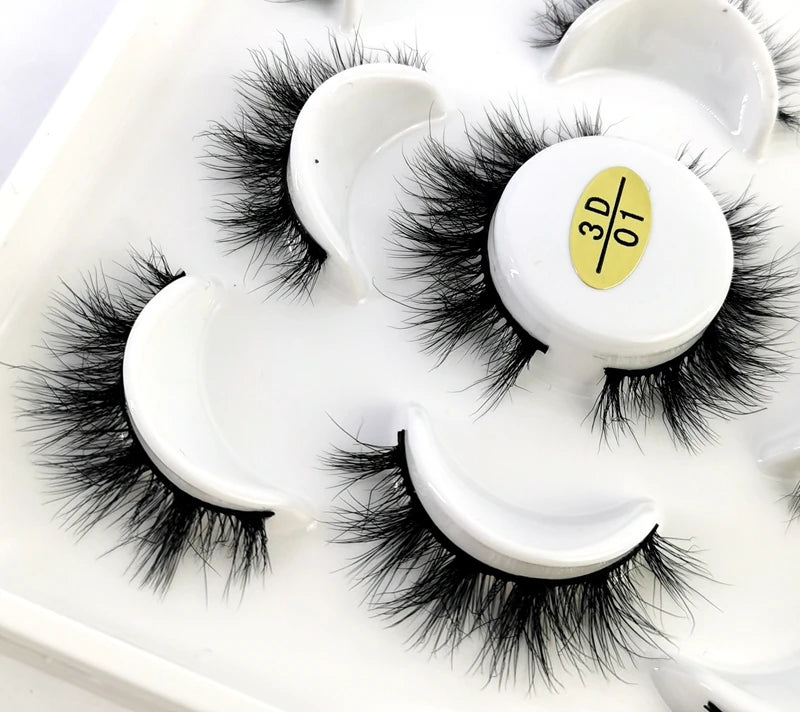 Handmade 3d mink lashes