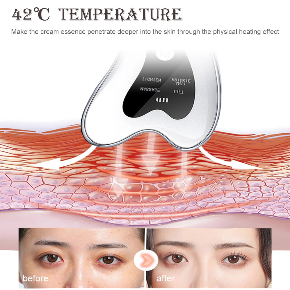 Skin Scraping Facial Massage Machine