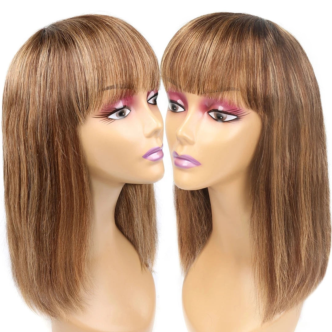 Hair Short Bob Human Hair Wigs