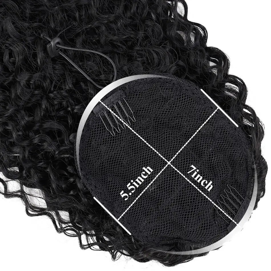 Clip in Curly Ponytail Extensions