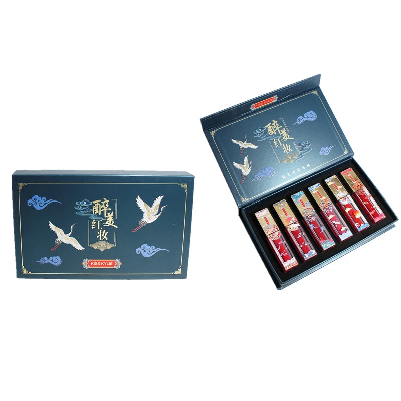 Women Matte Velvet Moisturizer Makeup Lipgloss Set