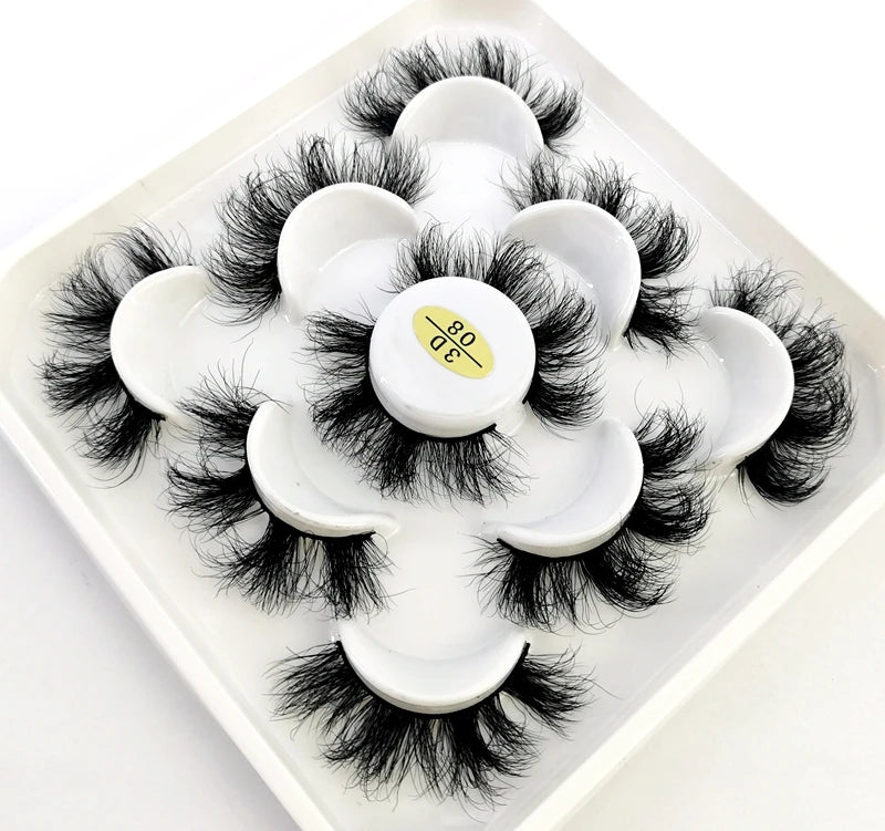 Handmade 3d mink lashes
