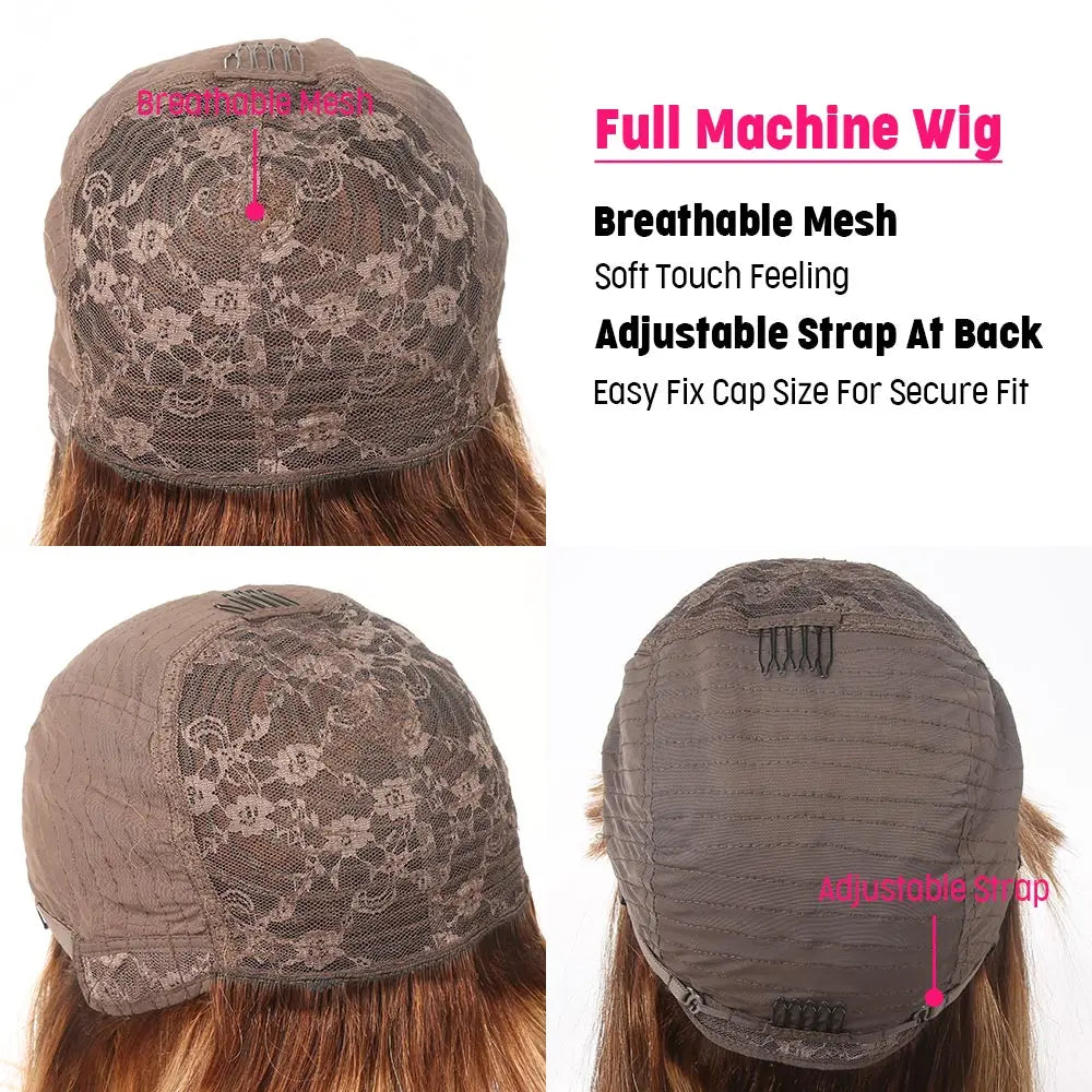 Hair Short Bob Human Hair Wigs