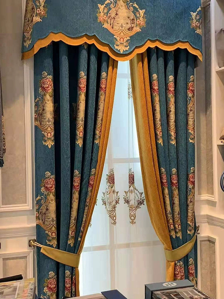 Chenille Jacquard Curtain