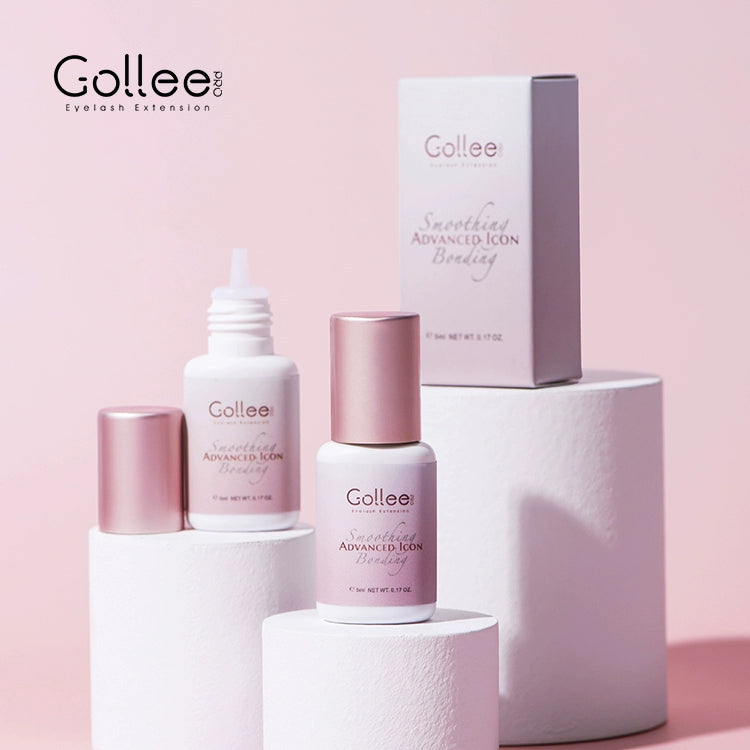 Gollee Pink Refreshing Eyelash Extensions Jelly Glue