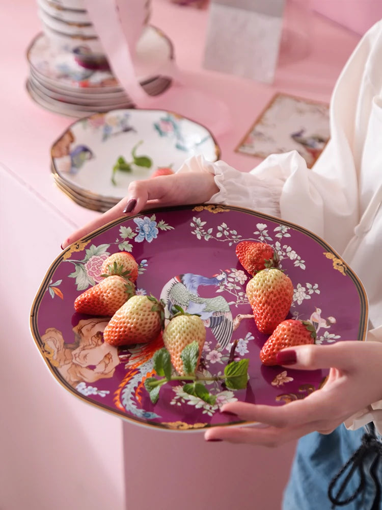 European Style Ceramic Dishes Set