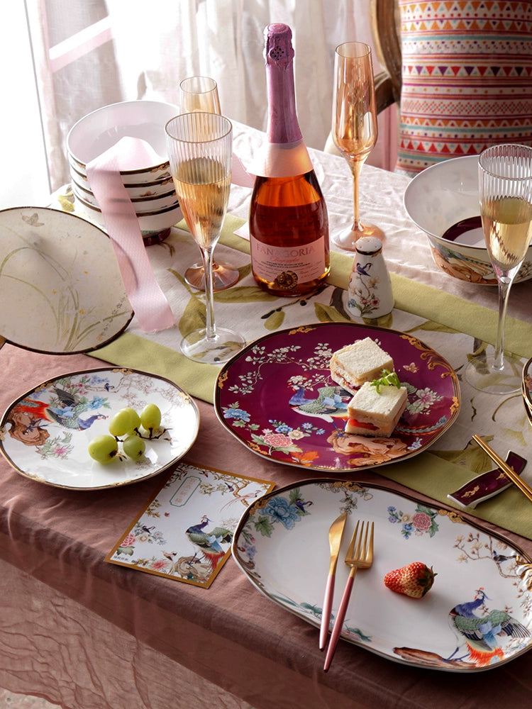 European Style Ceramic Dishes Set