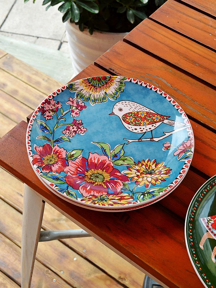 Elandir Scandinavian Country Style Porcelain Tableware