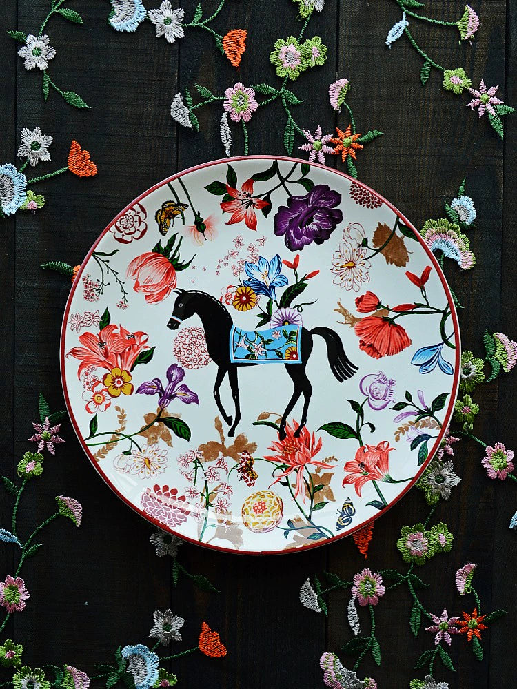 Elandir Scandinavian Country Style Porcelain Tableware