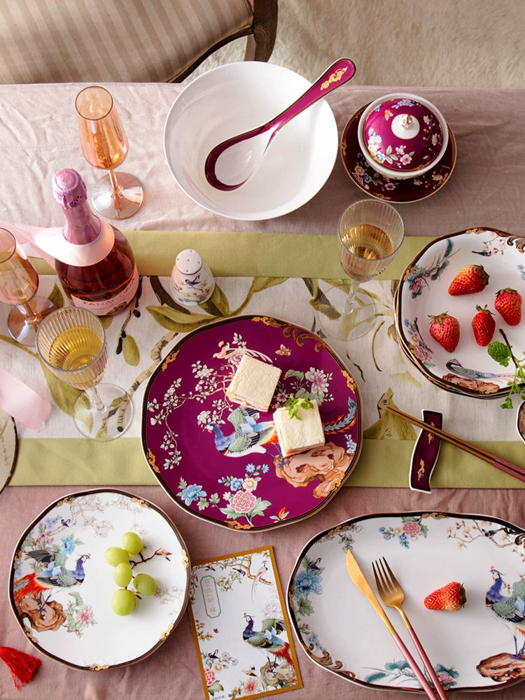 European Style Ceramic Dishes Set