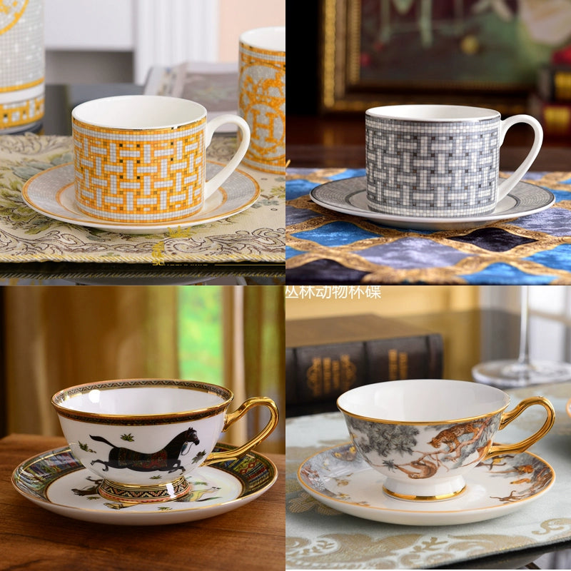Coffee Cup Ceramic European Style Set Cup