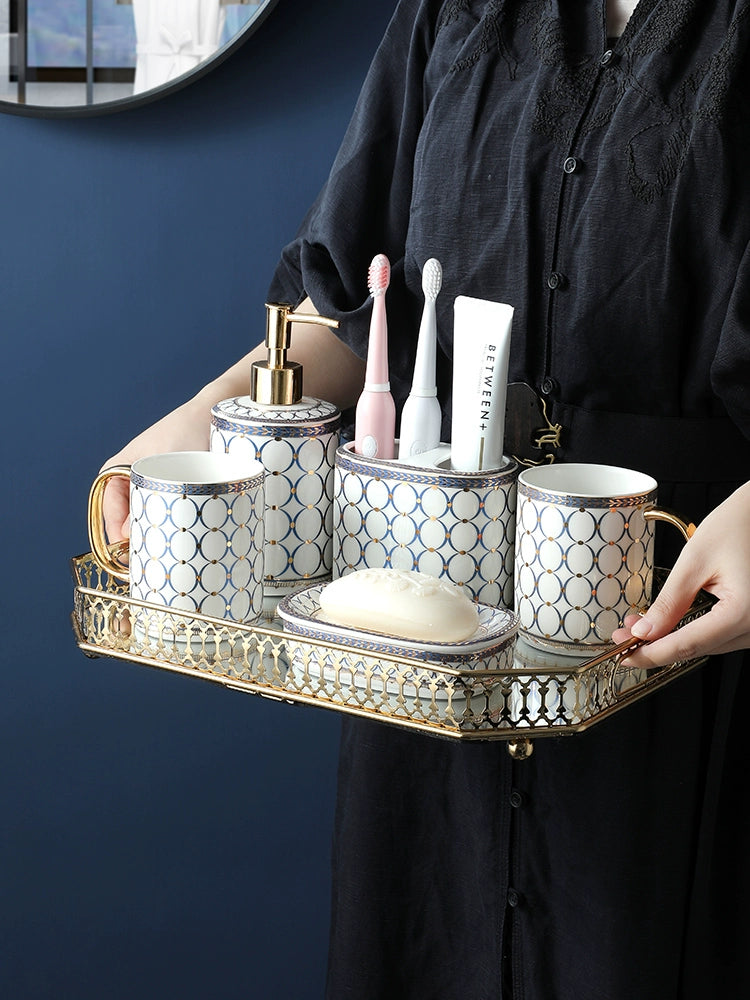 Accessible Luxury Ceramic Five-Piece Set