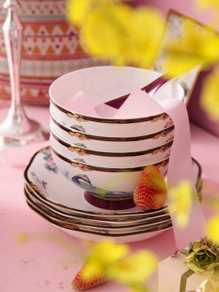 European Style Ceramic Dishes Set