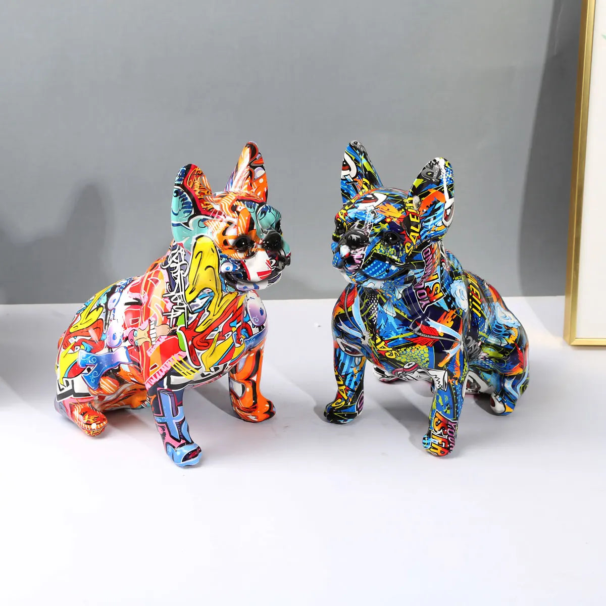 Creative Nordic Painting Art Statue