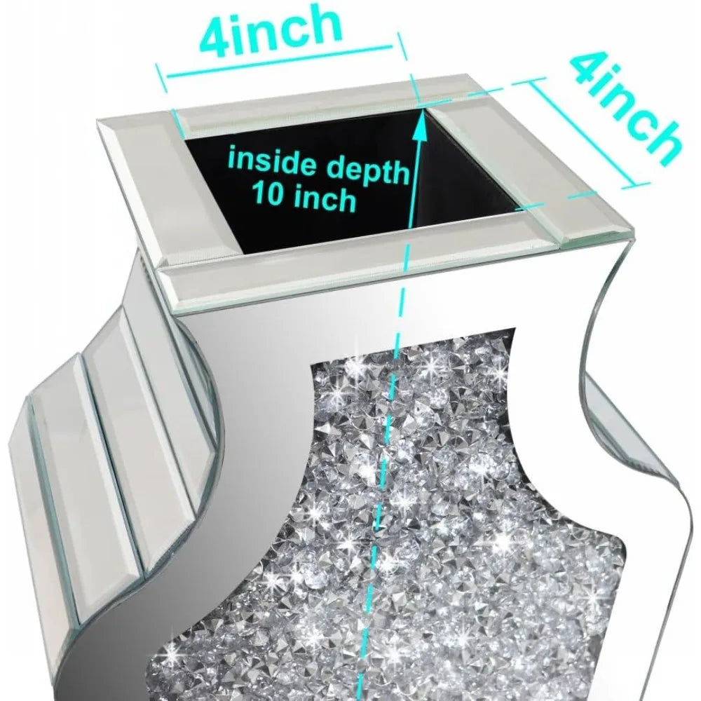 Vase Fragmented Diamond Mirror
