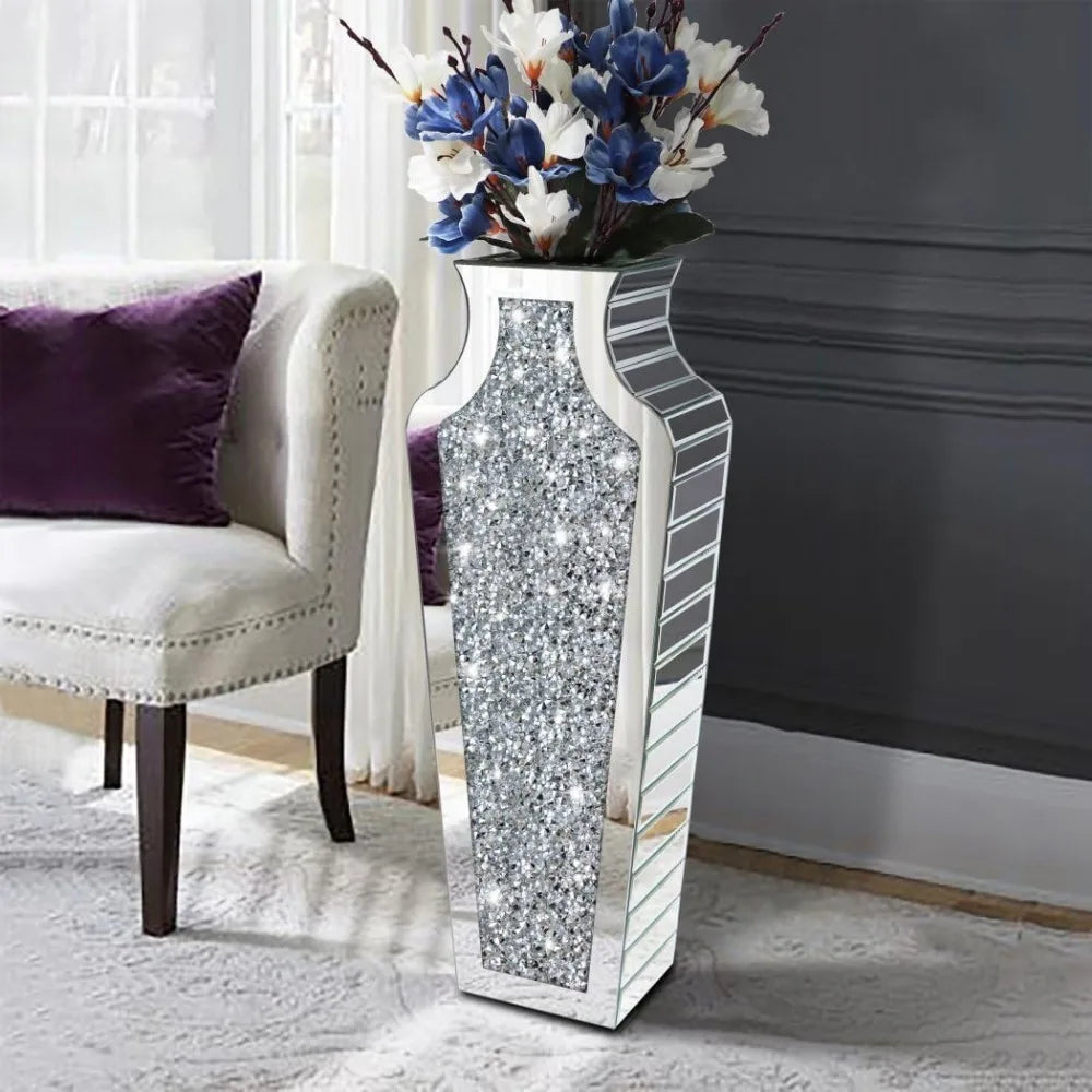 Vase Fragmented Diamond Mirror