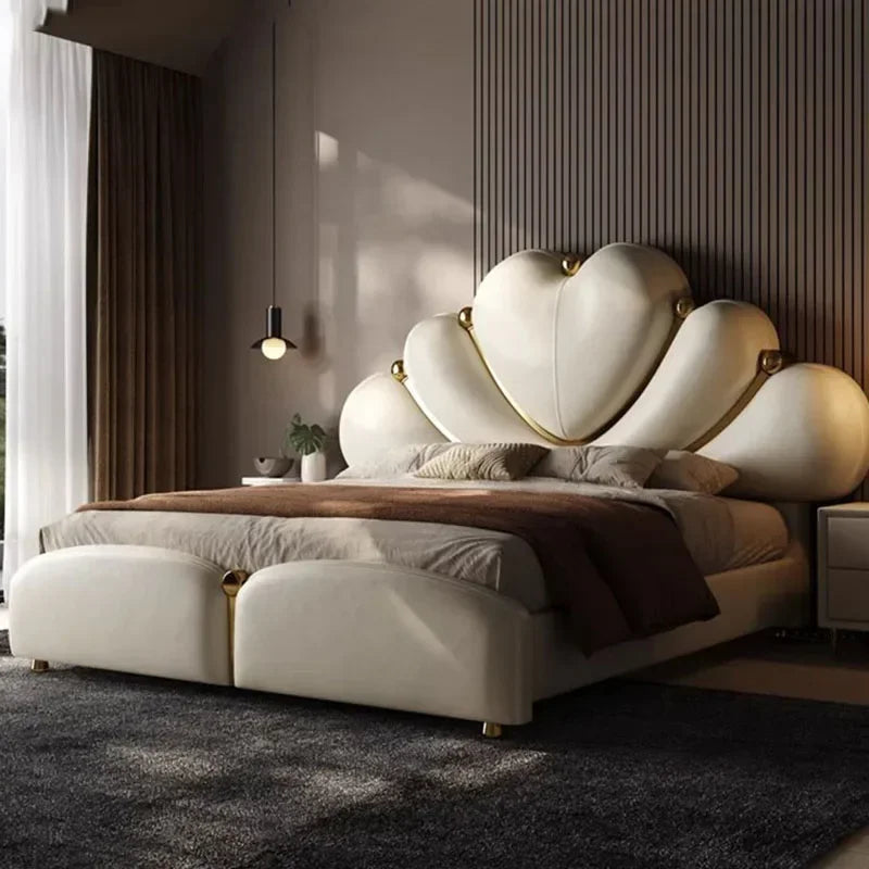 Waterproof Nordic Aesthetic Double Bed