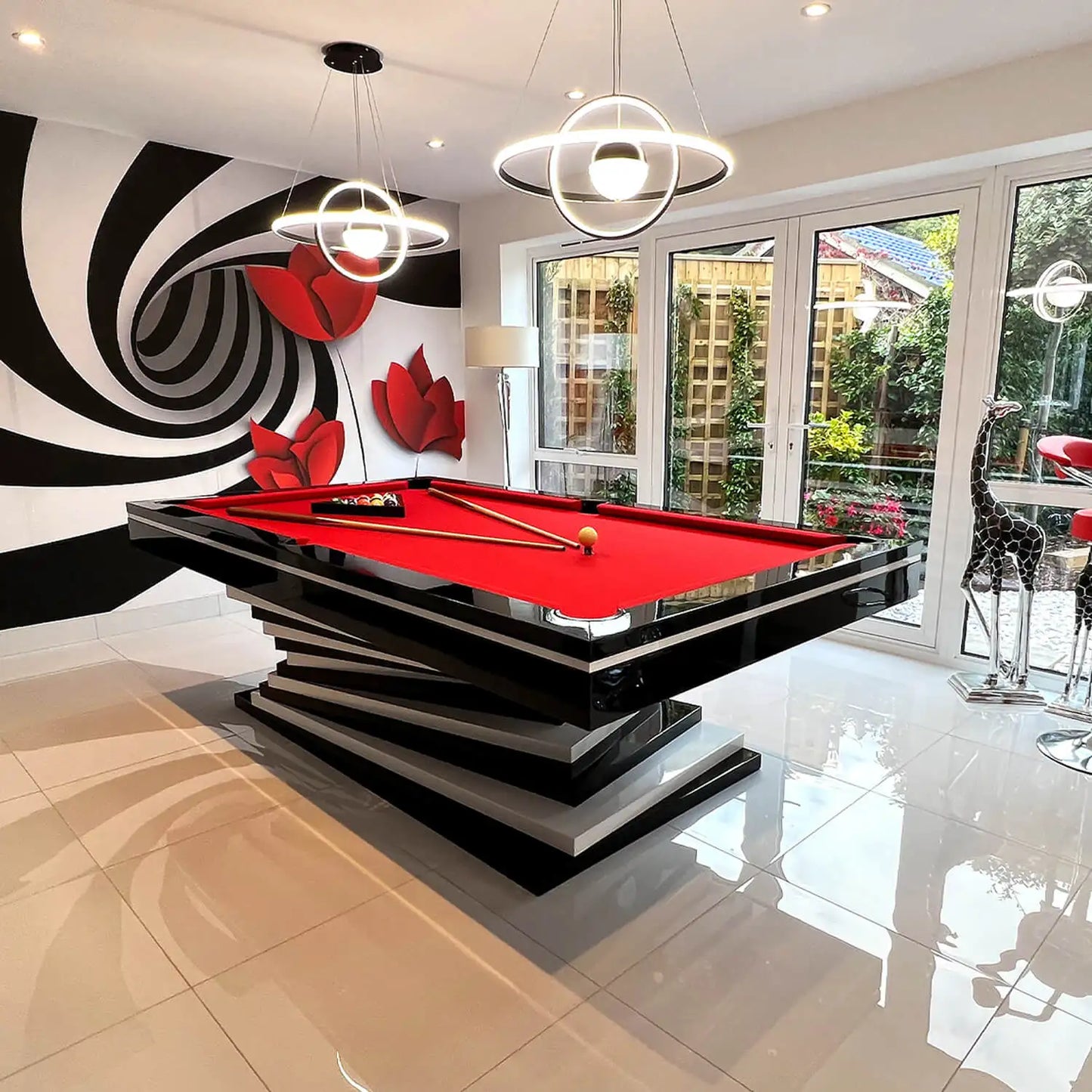 High-End Modern Style Luxury Pool Table