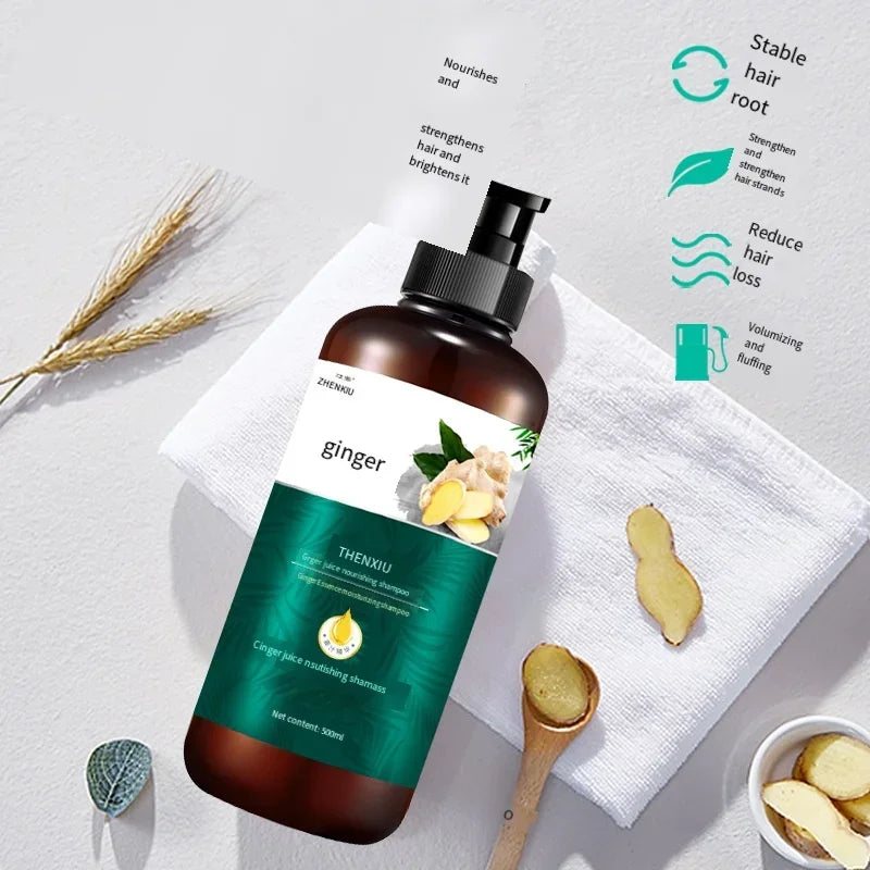 Hair Care Ginger Shampoo Product