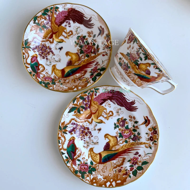 British Classic Bone Phoenix Cup Set