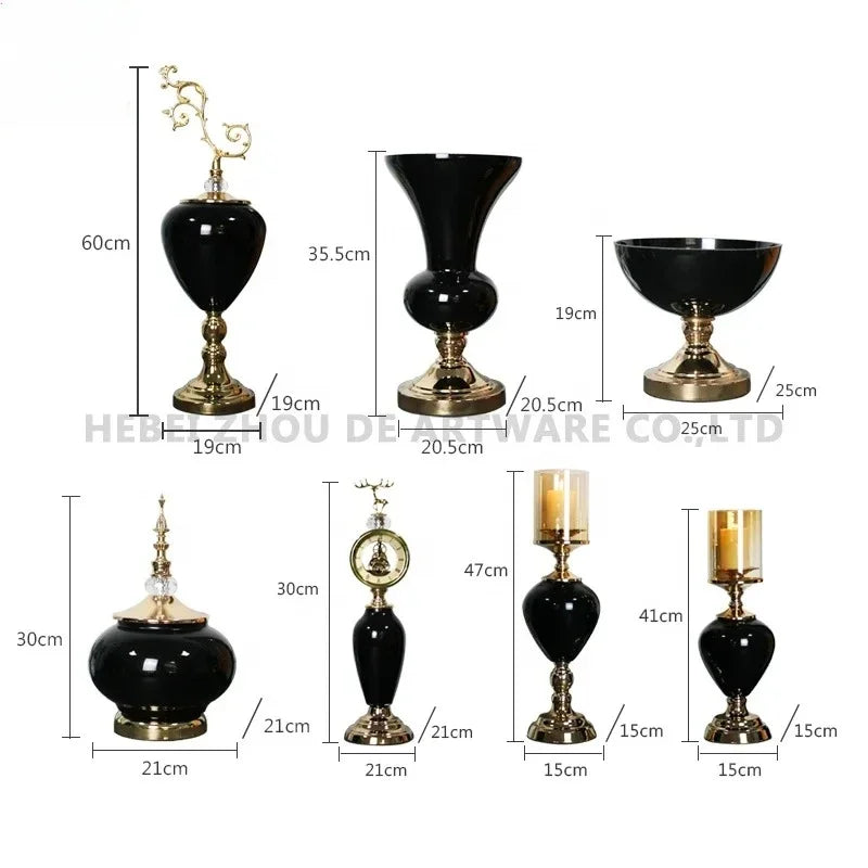 glass decorative crystal vase