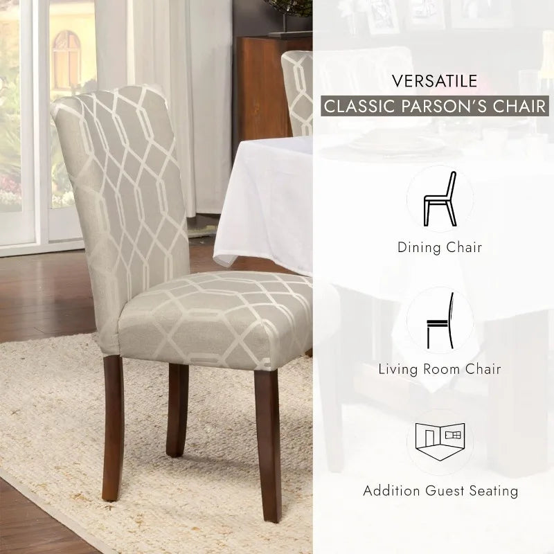 Parsons Classic Upholstered Accent Dining Chair