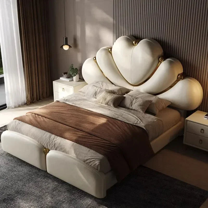 Waterproof Nordic Aesthetic Double Bed