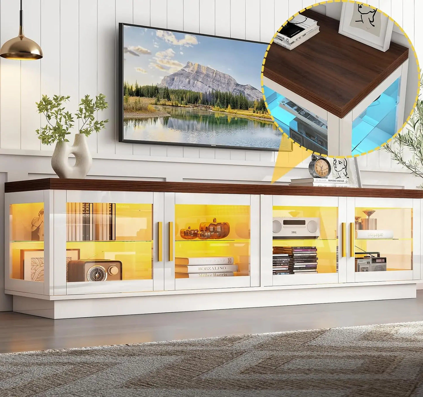 High Glossy Modern TV Stand
