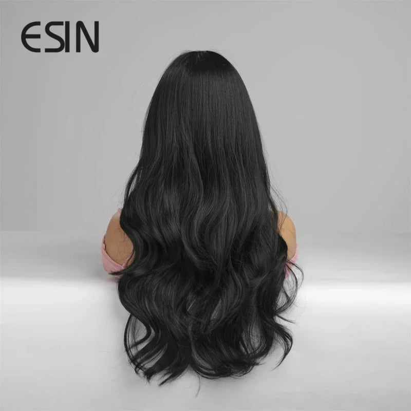 ESIN Synthetic Long Ombre Wig