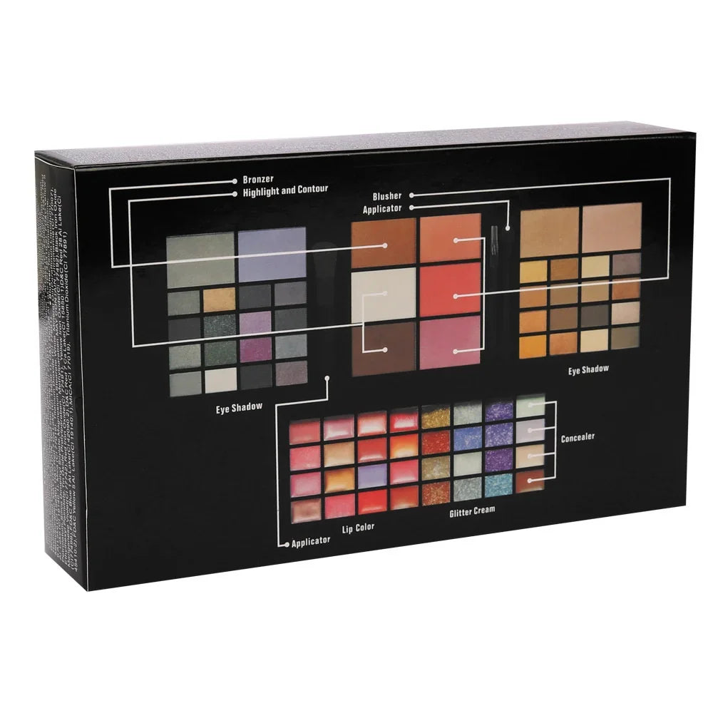 Eyeshadow &Lip Gloss Combination Makeup Set