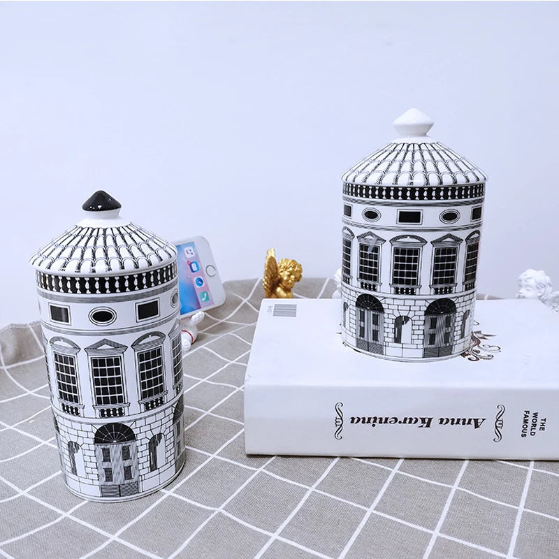 Sun Ceramic Decorative Jar Ornament