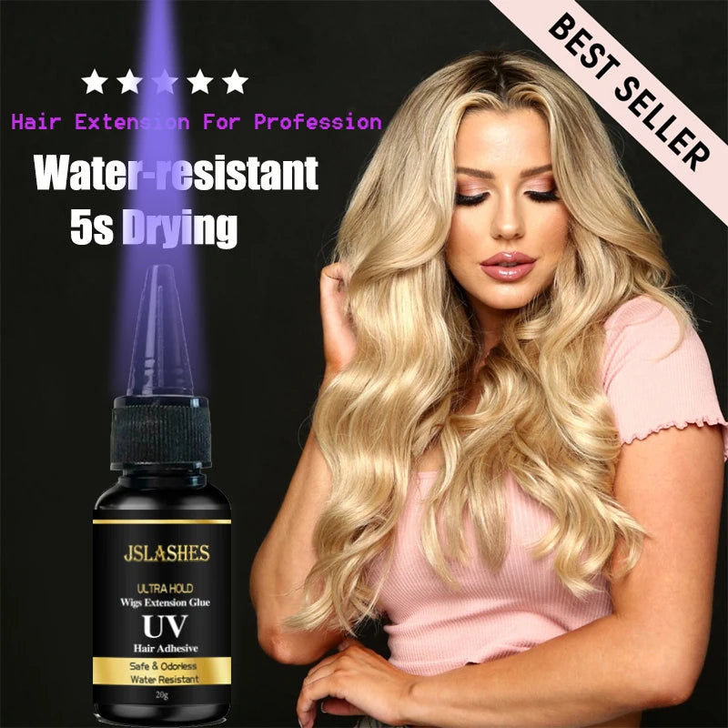 Uv Glue Hair Extension Wigs Kit