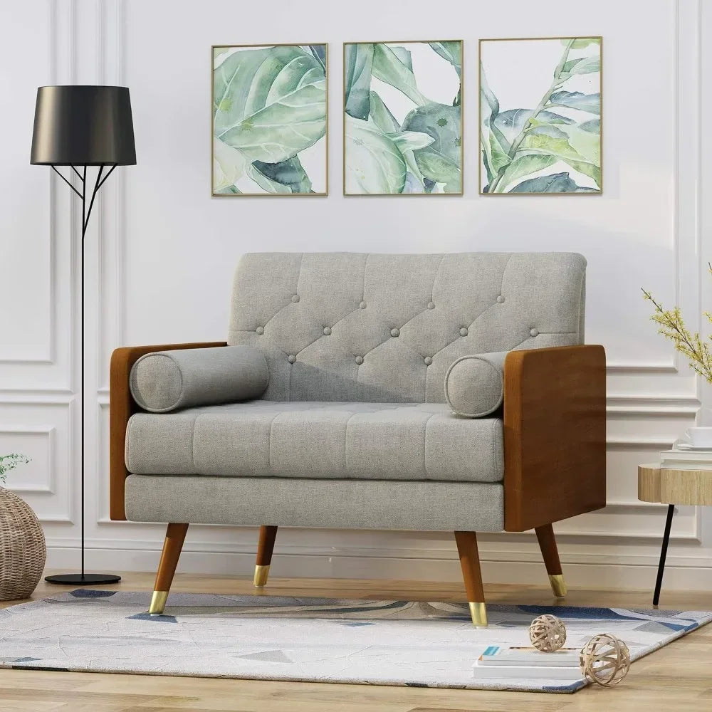 Dark Walnut Lounge Chair
