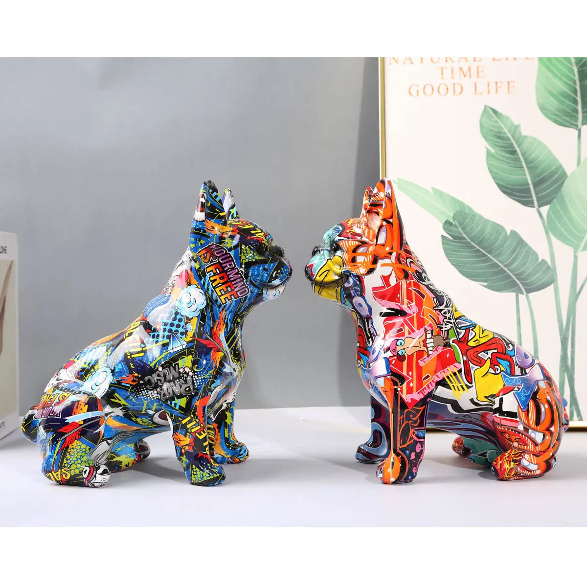 Creative Nordic Painting Art Statue