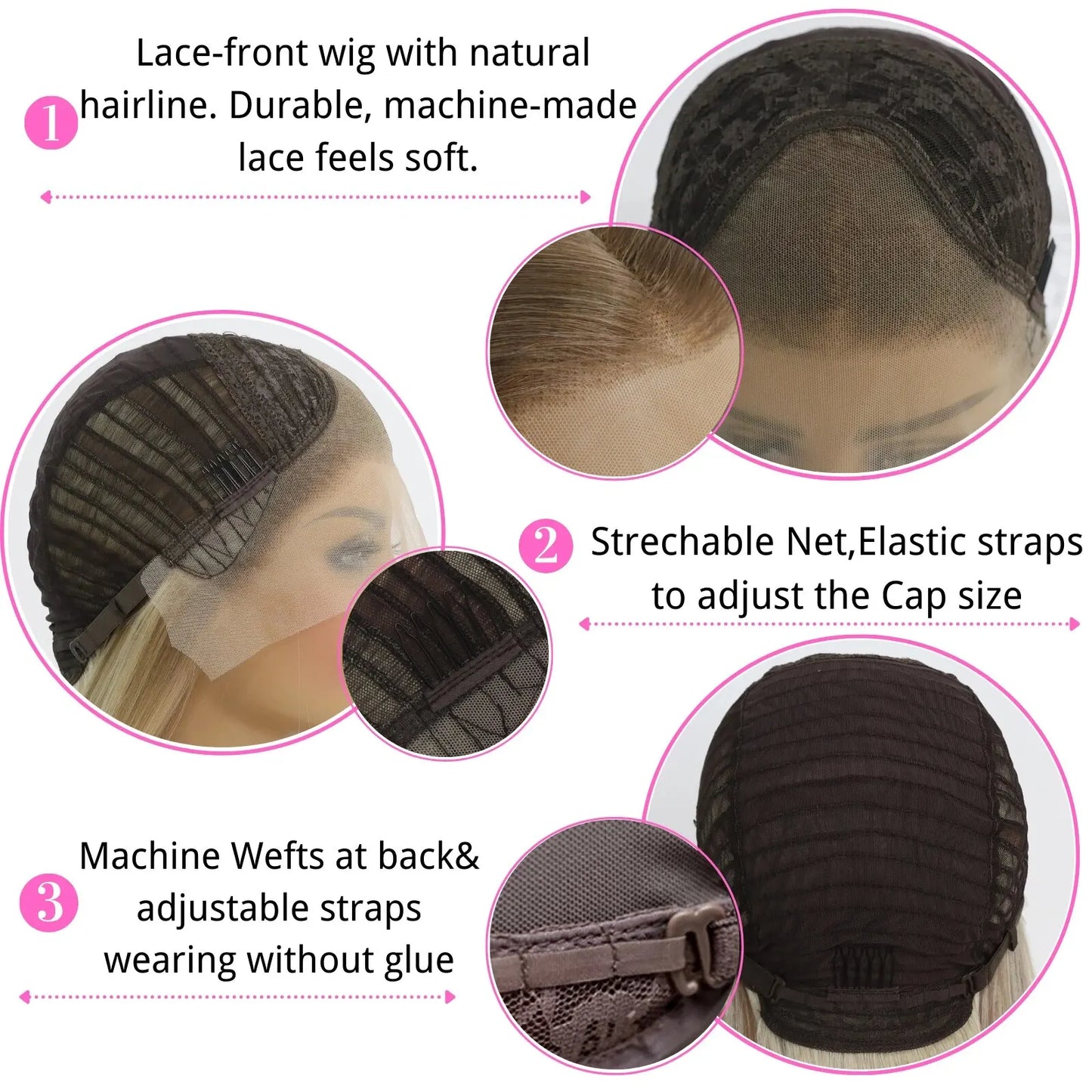 Synthetic Lace Wigs