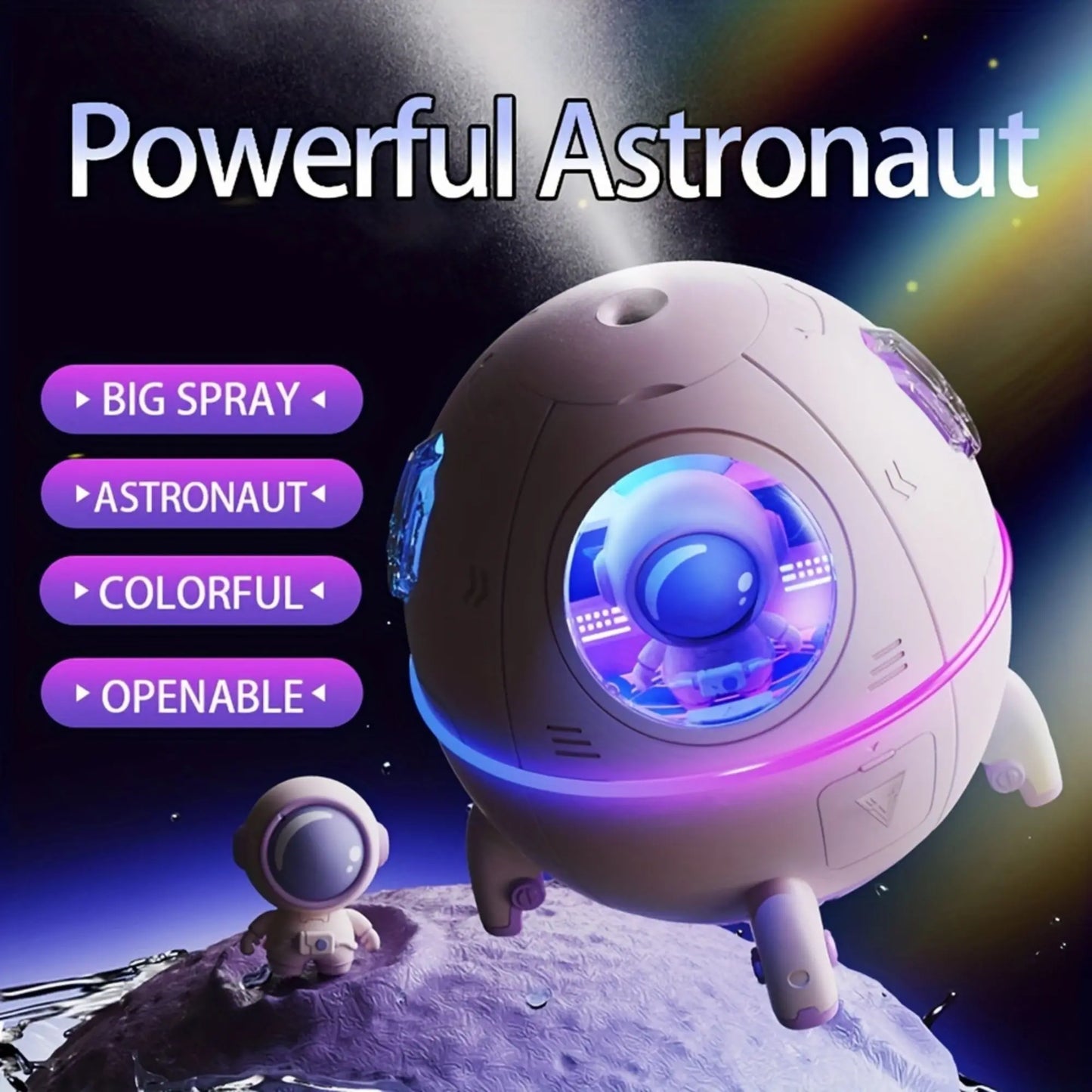 Rechargeable Space Capsule Air Humidifier