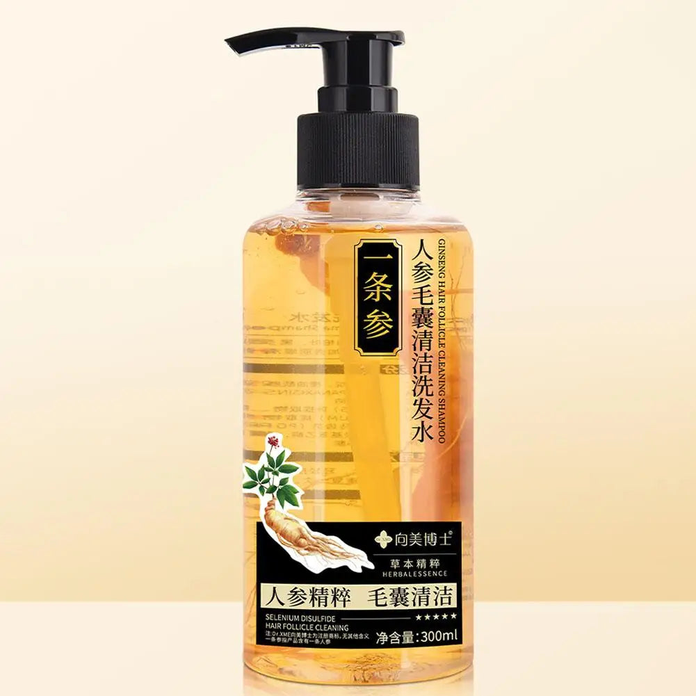 Ginger Shampoo for Anti Hair Loss Fast Growth Hair