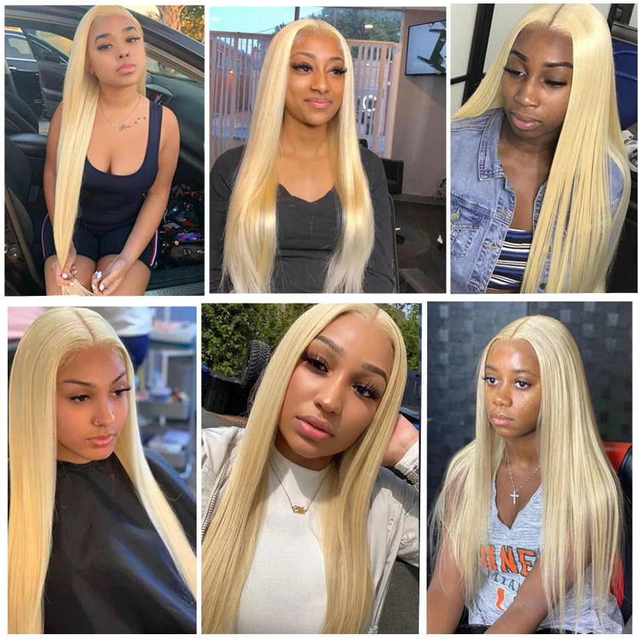 Blonde Human Hair Lace Frontal Closure