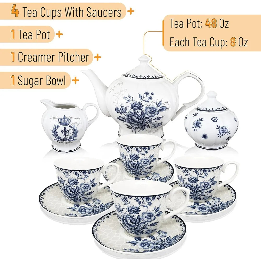Coffeeware Teaware Creamer and Sugar Tea Set