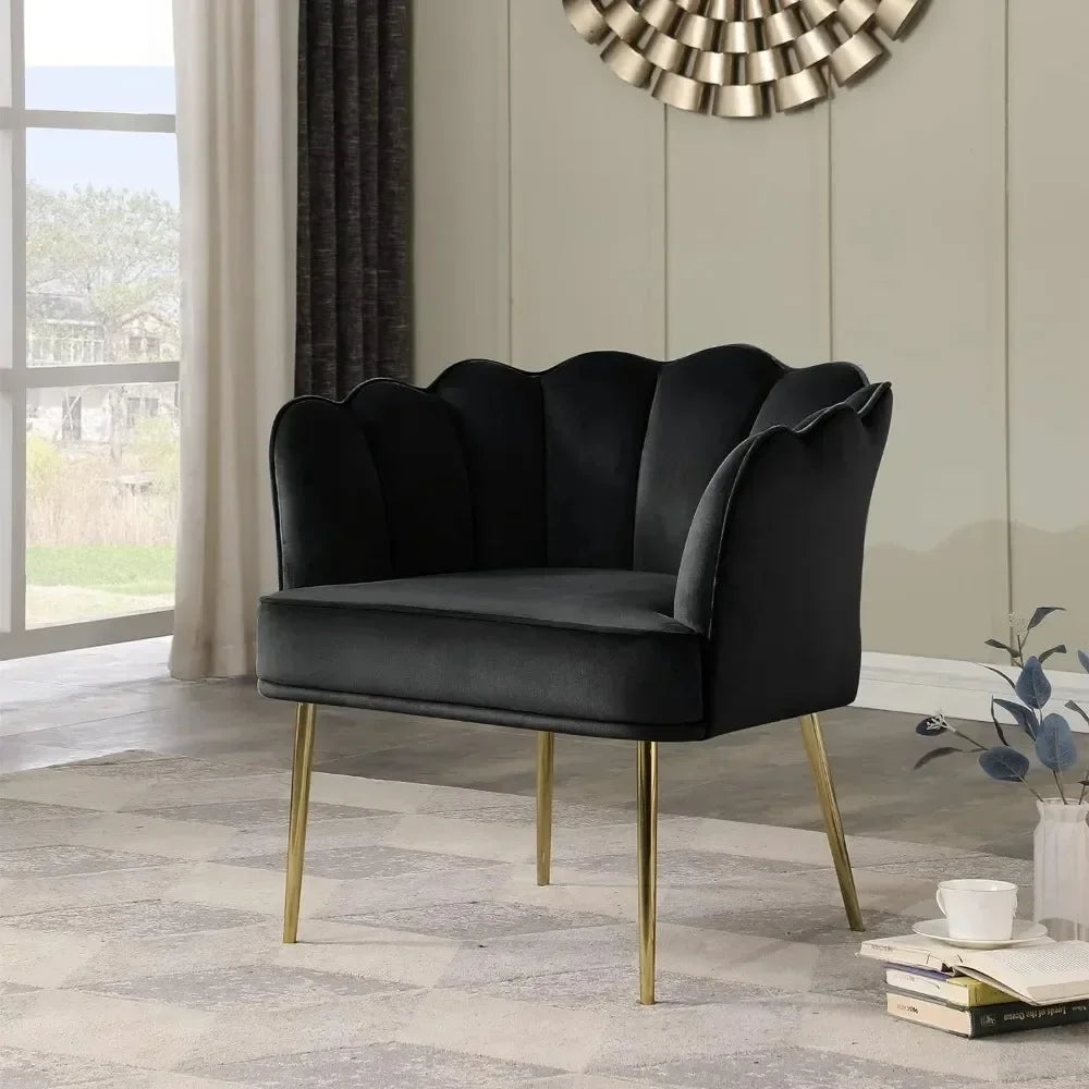Velvet Wide Barrel Chairs