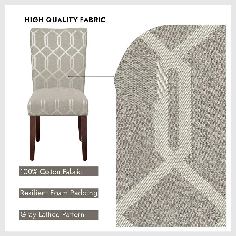 Parsons Classic Upholstered Accent Dining Chair