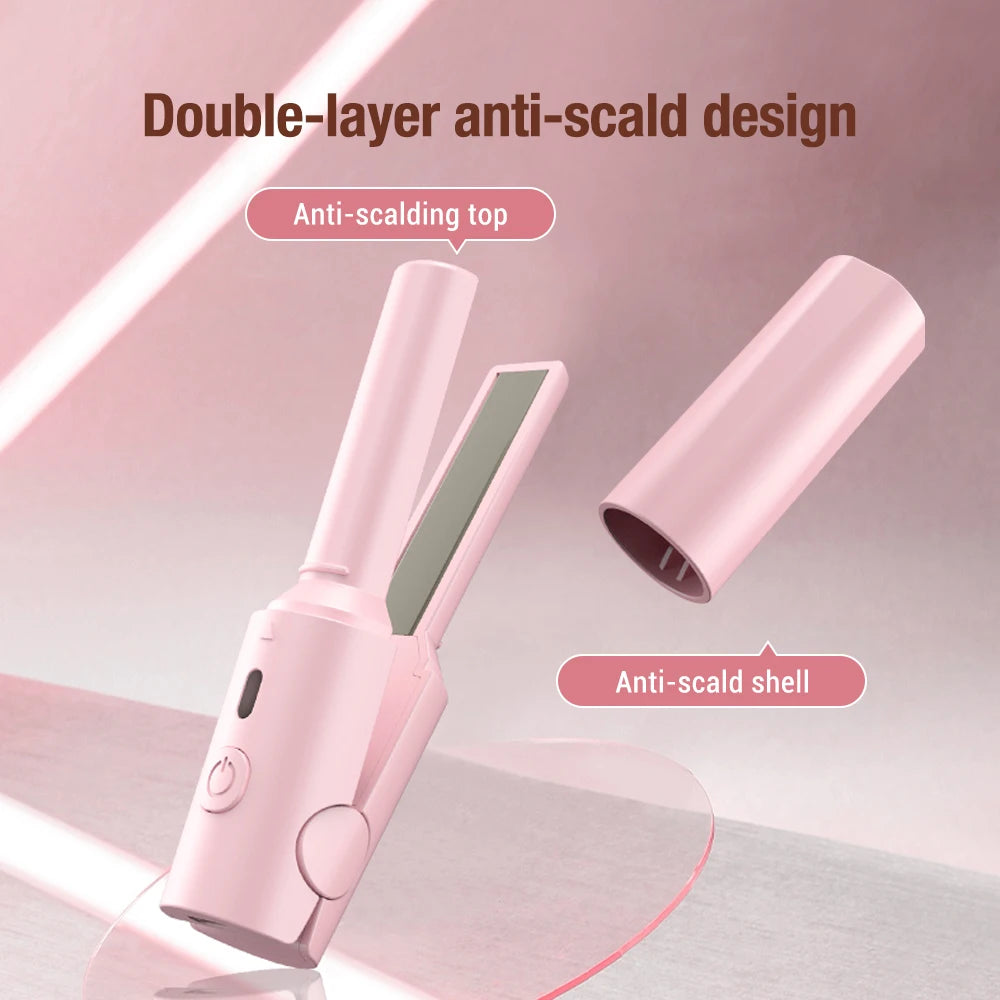 Portable Ceramic Hair Straightener