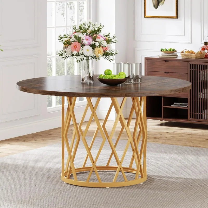 Tribesigns Round Dining Table