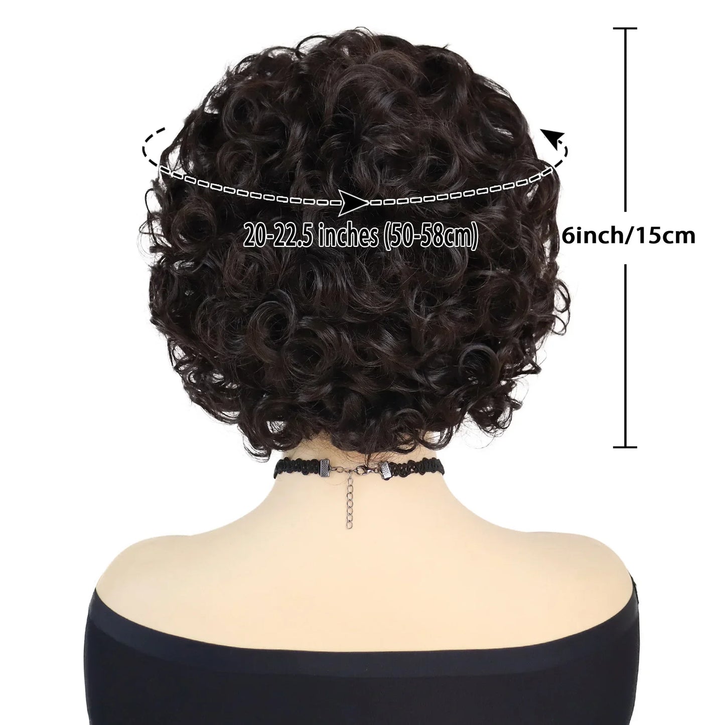 GNIMEGIL Synthetic Short Bob Wig