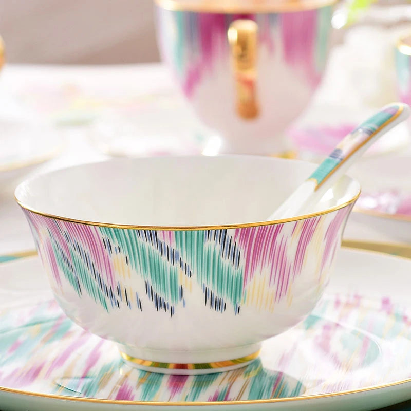 Ceramic Cup And Saucer Luxury Coffee Cup Set
