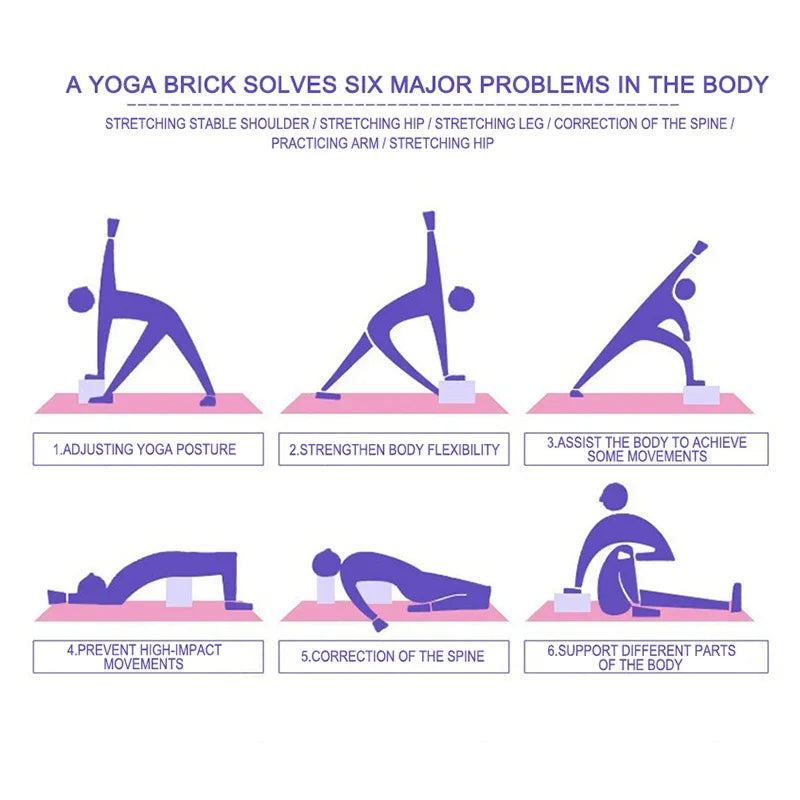 EVA Foam Yoga Block Props