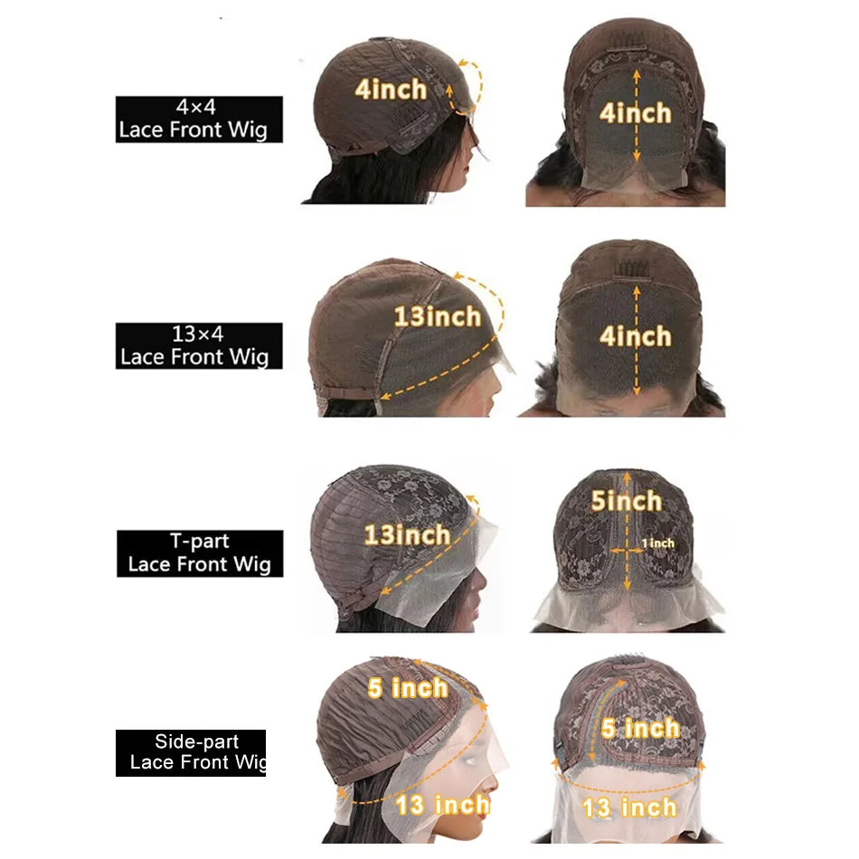 Brazilian Hair Lace Front Human Hair Wigs