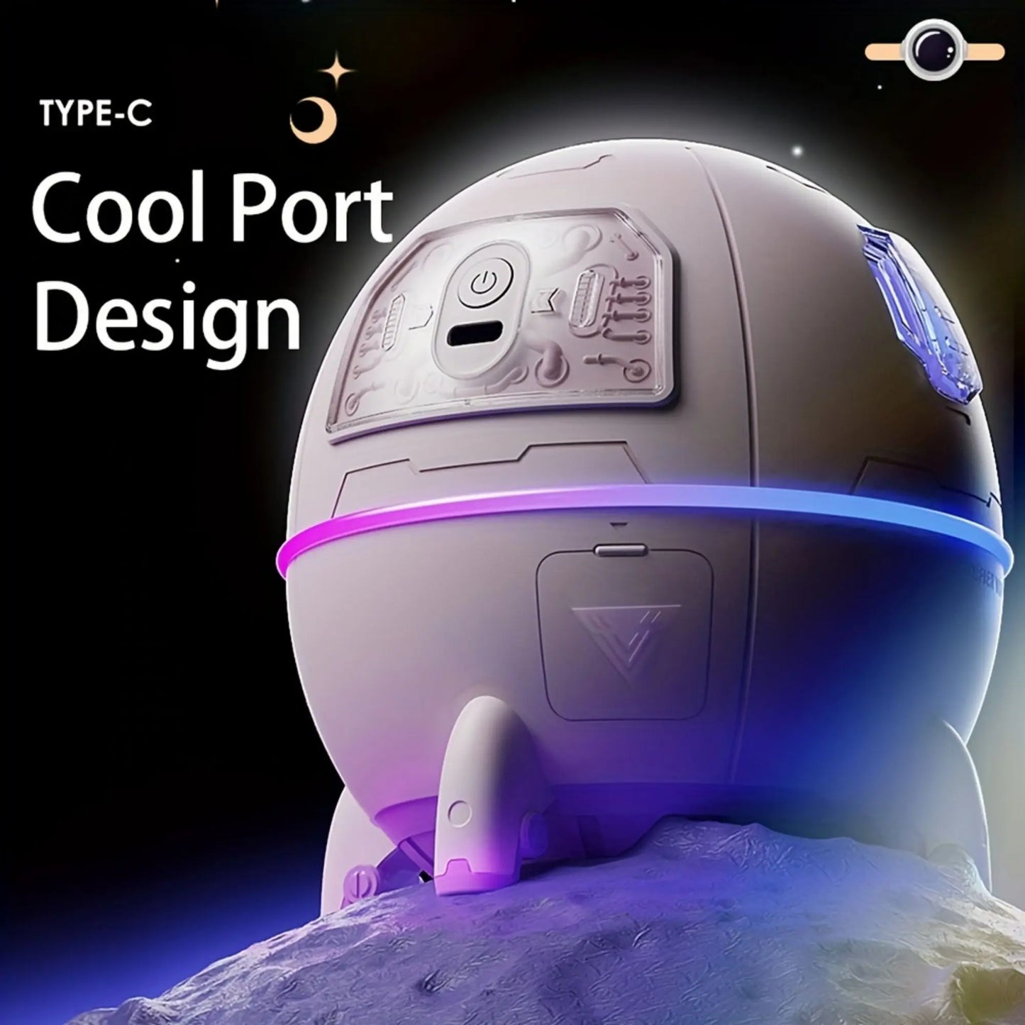 Rechargeable Space Capsule Air Humidifier