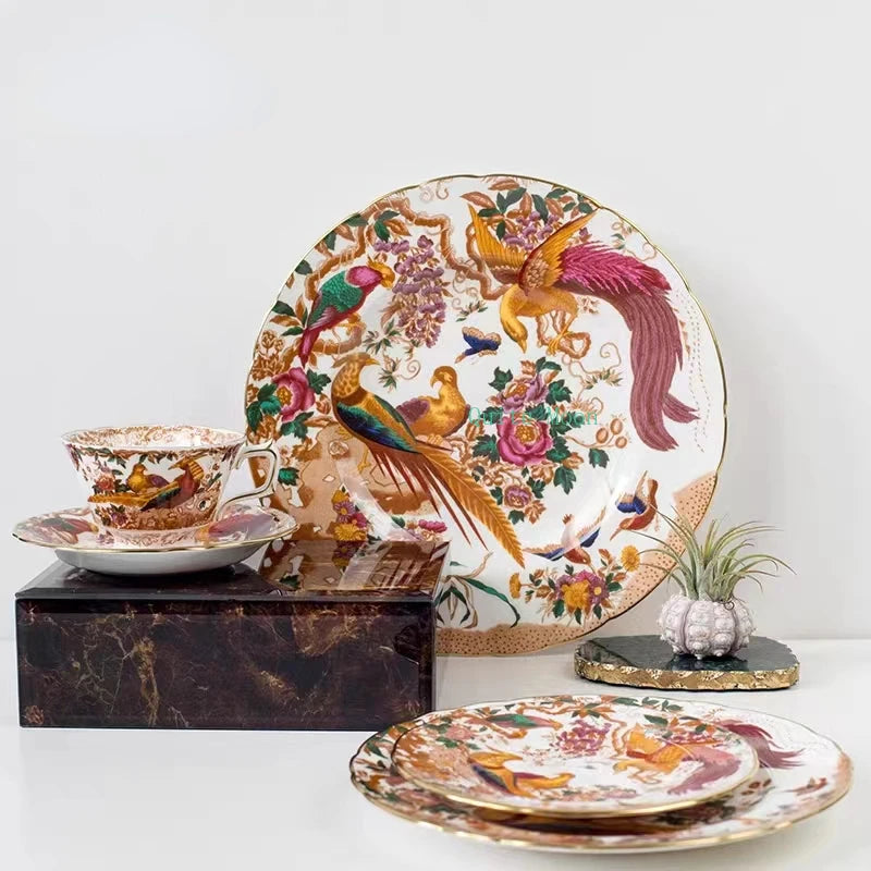 British Classic Bone Phoenix Cup Set