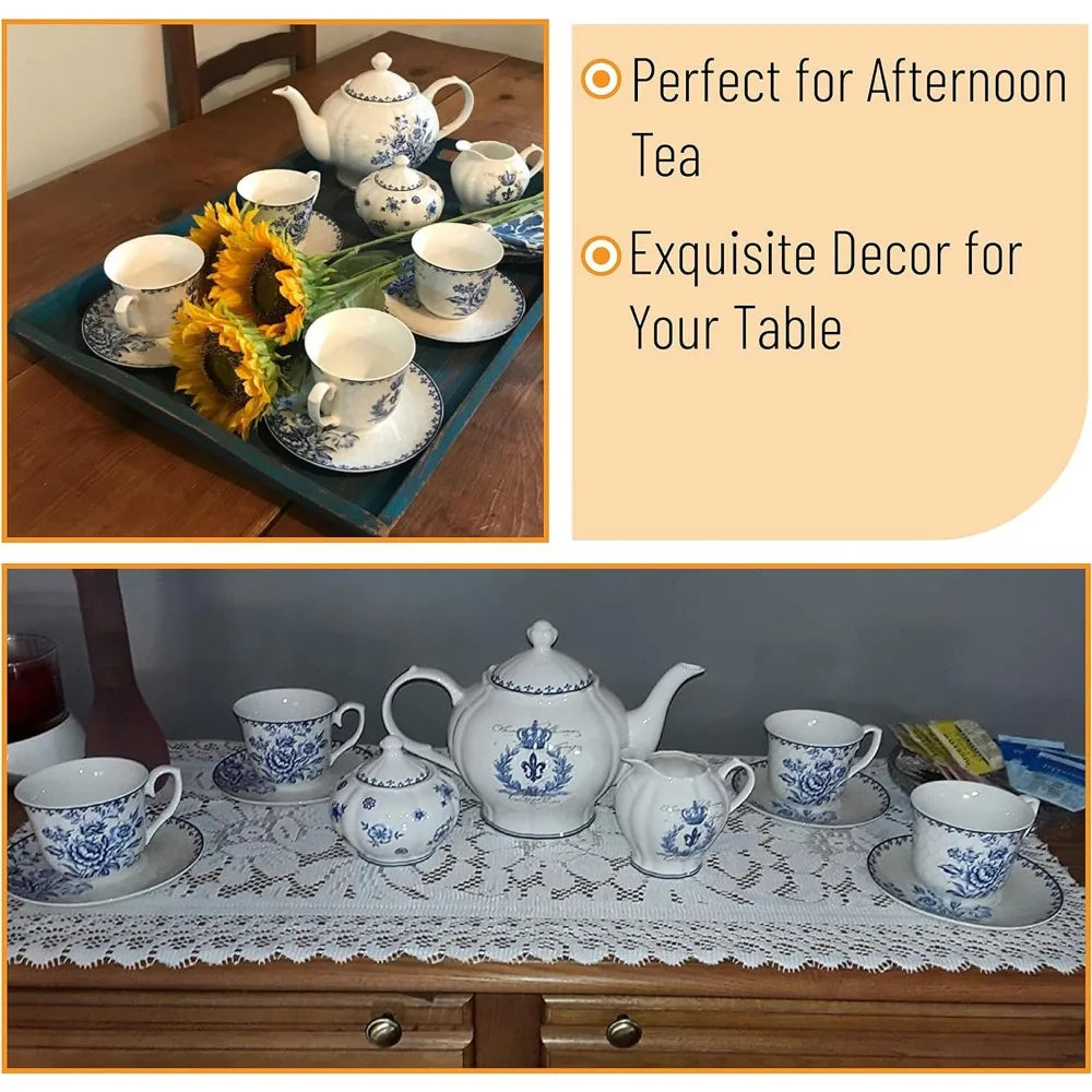 Coffeeware Teaware Creamer and Sugar Tea Set